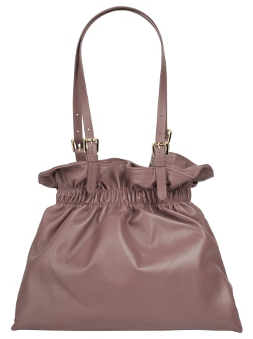 Samantha Look Shopper echt Leder in alt-rosa