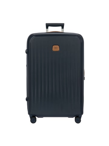 BRIC`s Taormina 4 Rollen Trolley 75 cm mit Dehnfalte in blue