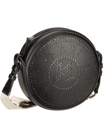 Karl Lagerfeld Bodybag K/Circle Round CB  Perforated in Black