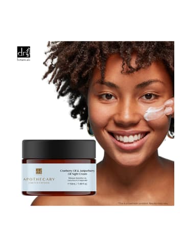 Dr Botanicals DB Preiselbeeröl und Wacholderbeeröl Nachtcreme 50ml