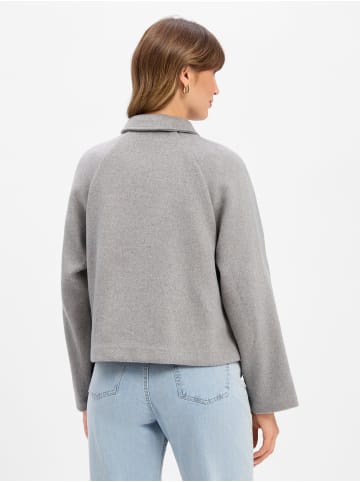 Marie Lund Jacke in hellgrau - 0001