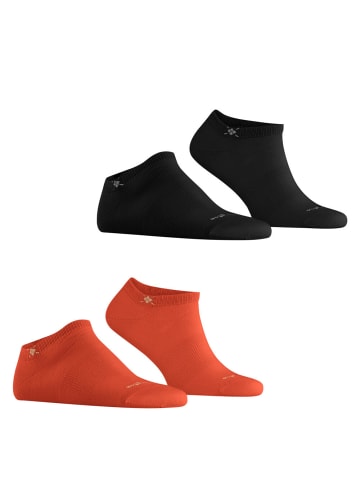 Burlington Sneaker-Socken Doppelpack in Red desert