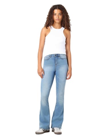 Noisy may Jeans NMSALLIE HW FLARE JEANS VI162LB flared in Blau