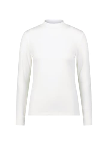 Zero  Langarmshirt mit Stehkragen in Offwhite