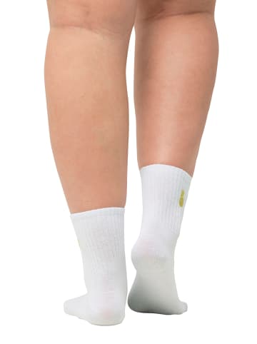 Ulla Popken Socken in schneeweiß