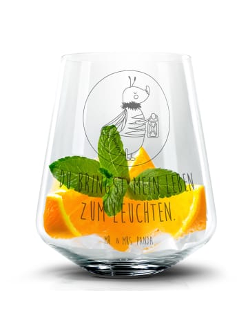 Mr. & Mrs. Panda Tumbler Glühwürmchen mit Spruch in Transparent