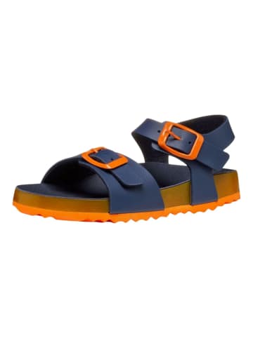 Geox Sandalen in Navy/Orange