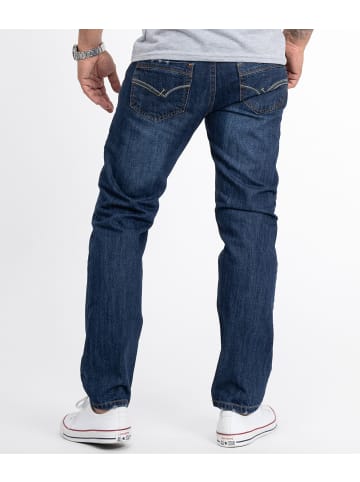 Lorenzo Loren Jeans Straight Cut in Blau