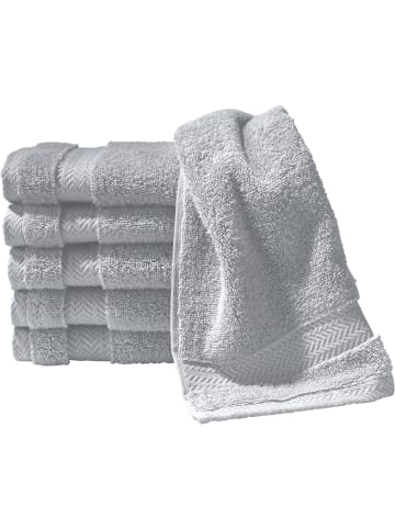 Erwin Müller Frottier Gästetuch 6er-Pack Friedrichshafen in hellgrau