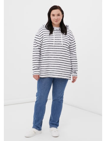 Finn Flare Langarmshirt Streifen in white