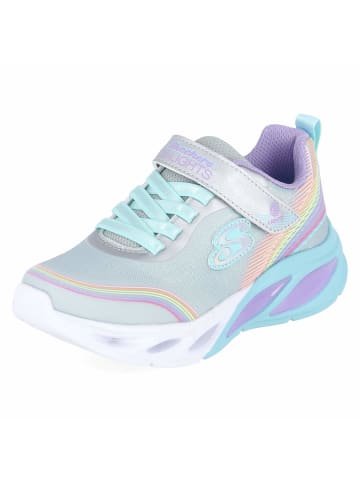 Skechers Slipper in silber/platin