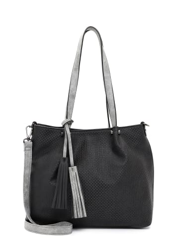 EMILY & NOAH Shopper Bag in Bag Surprise in black grey