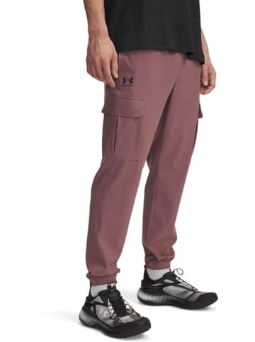 Under Armour Cargohose "Vibe Woven Cargo Pants" in Braun