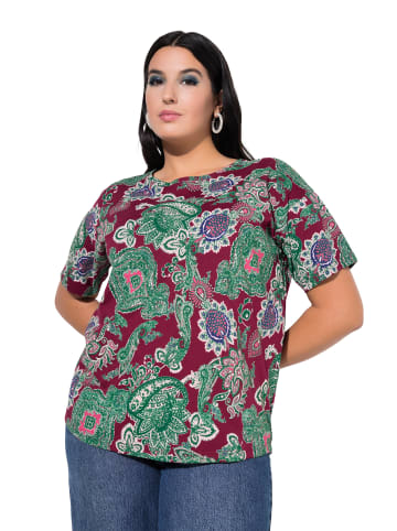 Studio Untold Shirt in dunkel kirschrot