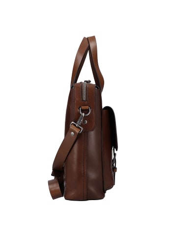 The Bridge Lorenzo Aktentasche Leder 39 cm Laptopfach in marrone