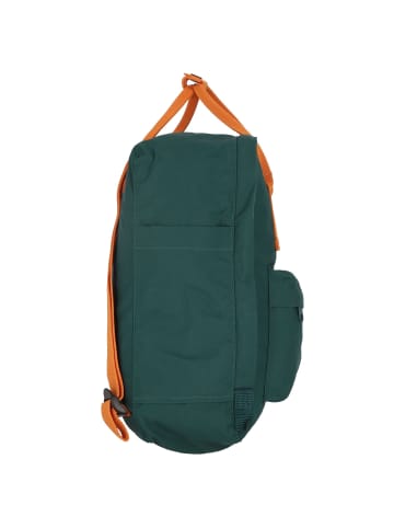 FJÄLLRÄVEN Kanken Rucksack 38 cm in arctic green-spicy orange