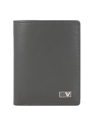 Roncato Firenze Geldbörse RFID Leder 7,5 cm anthrazit