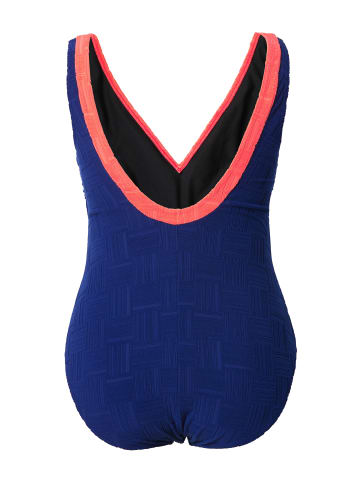 Ulla Popken Badeanzug in marine