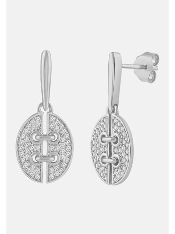 Diamant Exquis Ohrringe aus 585 Weißgold mit Diamant