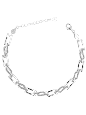 Adeliás Damen Armband aus 925 Silber 18+3 cm in silber