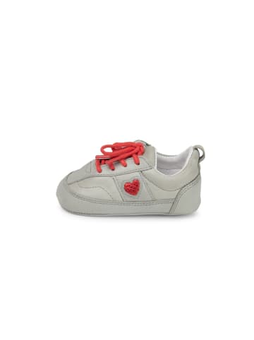 VITAFORM olivenblattgegerbtes Softnappaleder Sneaker in salbei