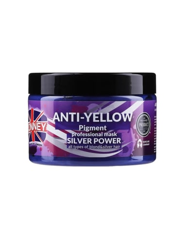 Ronney Professional Haarmaske - Anti Yellow Pigment Silver Power 300 ml