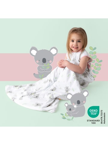 Schlummersack Babyschlafsack, 1.0 TOG in Rosa-Weiß