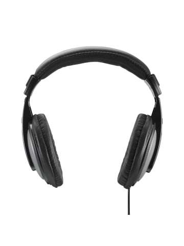 Hama Shell II Over-Ear, kabelgebunden, Stereo, Schwarz in Schwarz