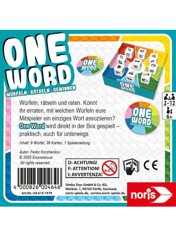 Noris Spiele One Word (Kinderspiel)