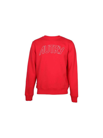 AUTRY Mehrfarbig Rot Baumwolle Sweatshirt