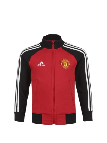 adidas Performance Trainingsjacke Manchester United Anthem in rot / schwarz