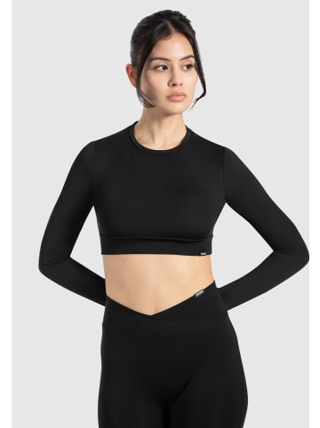 SMILODOX Longsleeve Tisha in Schwarz