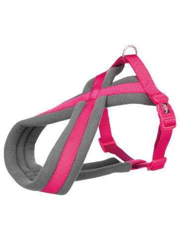 TRIXIE gepolstertes Touren-Geschirr für Hunde, fuchsia