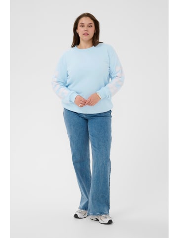 KAFFE curve Sweatshirt KCmila Loose fit in Nantucket Breeze