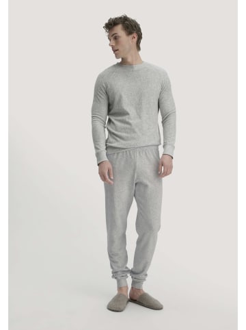 Hessnatur Frottee Schlafhose Relaxed in hellgrau