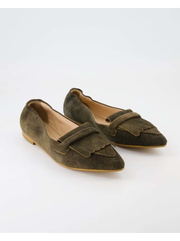 dirndl+bua Slipper in Braun