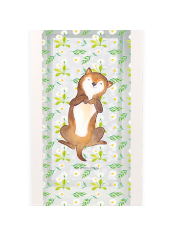 Mr. & Mrs. Panda Windlicht Outdoor Hund Streicheln ohne Spruch in Transparent