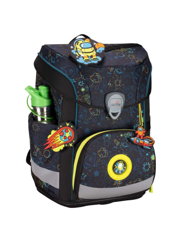 DerDieDas ErgoFlex Easy Exclusive LED - Schulranzen Set 5 tlg. 950g (Dancing Star) in Crazy