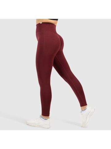 SMILODOX Leggings Amaze Scrunch Pro in Bordeaux