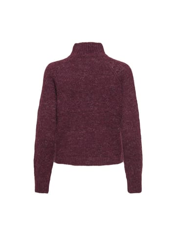 JDY Pullover in maroon banner