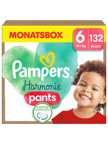 Pampers Monatsbox Pants "Harmonie" Größe 6, 132 Stück, 15kg+