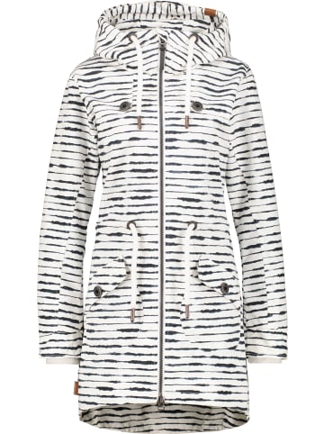 alife and kickin Sommerjacke, Anorak, Uebergangsjacke, Outdoorjacke, Parka CharlotteAK A in white