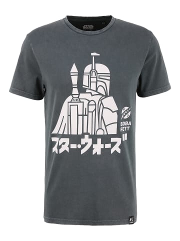 Re:Covered T-Shirt Star Wars Boba Fett in Grey
