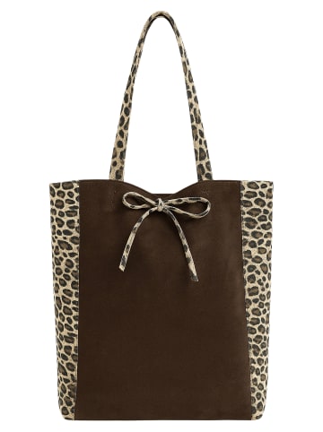 collezione alessandro Schultertasche " Leo Wonder " in braun