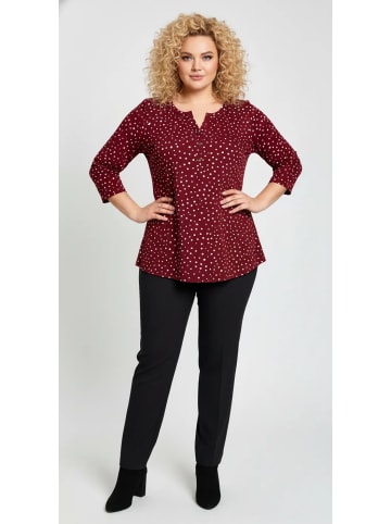 Shape Of You Blouse in Bordeaux