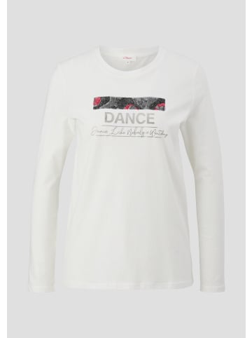 s.Oliver T-Shirt in 02D0_ecru
