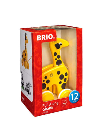 Brio Aktionsspiel Nachzieh-Giraffe Ab 12 Monate in bunt