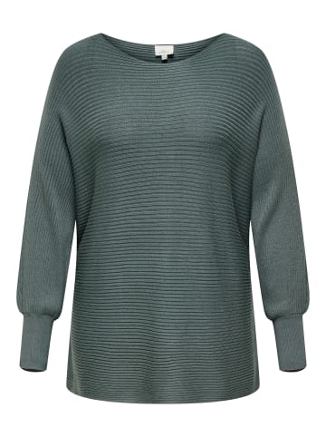 ONLY Carmakoma Strickpullover in Balsam Green
