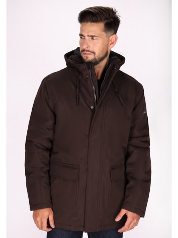 DreiMaster Herren Winterjacke in Dunkelbraun