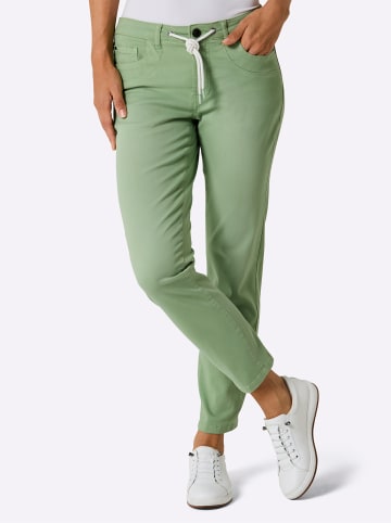 creation L 5-Pocket-Jeans in eucalyptus